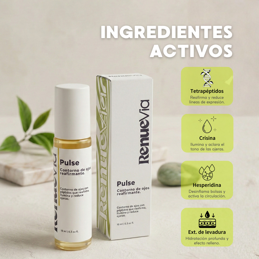 Pulse. Contorno de ojos reafirmante.
