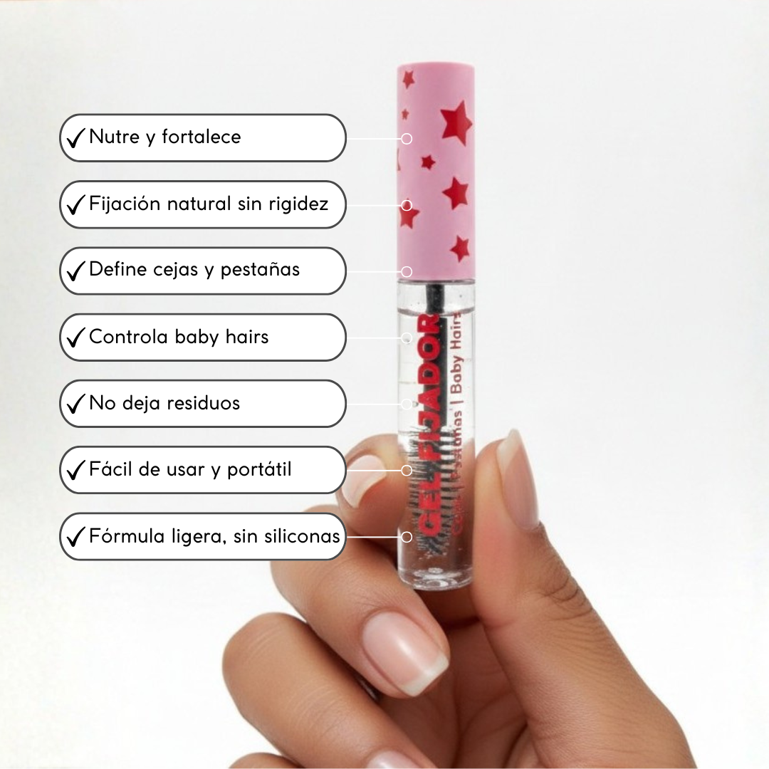 Gel fijador. Cejas | pestañas | baby hairs