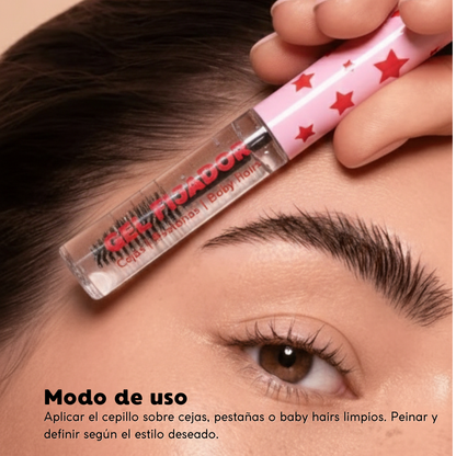 Gel fijador. Cejas | pestañas | baby hairs