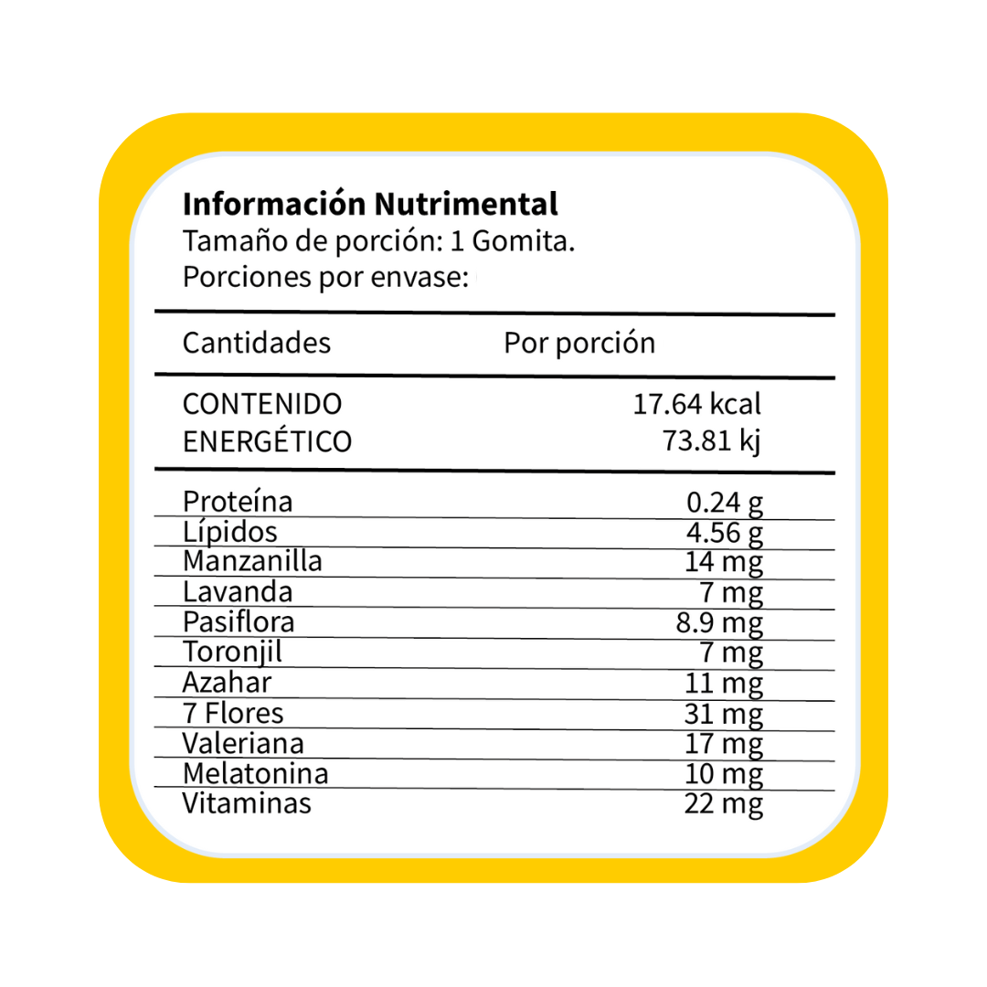 Sueño profundo gomitas