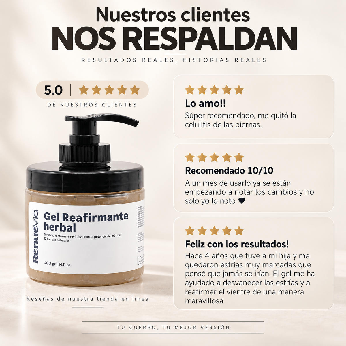 Gel Reafirmante Herbal