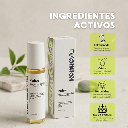 Pulse. Contorno de ojos reafirmante.