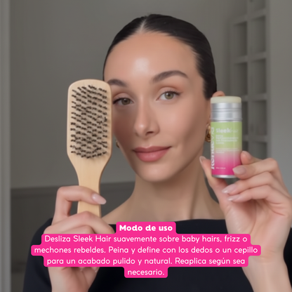 Sleek Hair. Barra perfeccionadora con proteína de leche.
